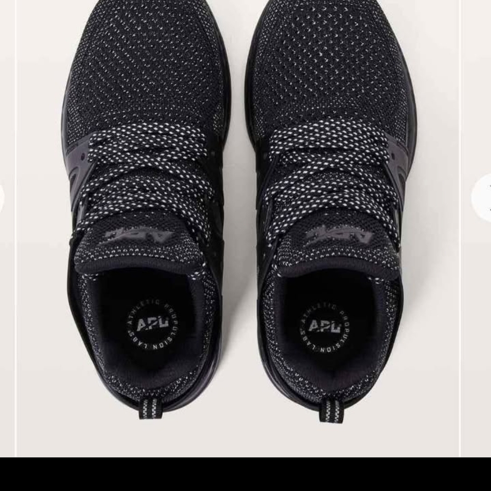 APL Men's Black and Gray Athletic Shoes